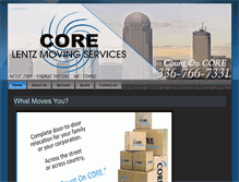 Tablet Screenshot of coreloexperts.com